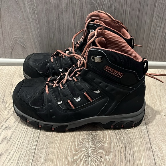 Dakota women’s steel toe work bootss - Picture 3 of 6